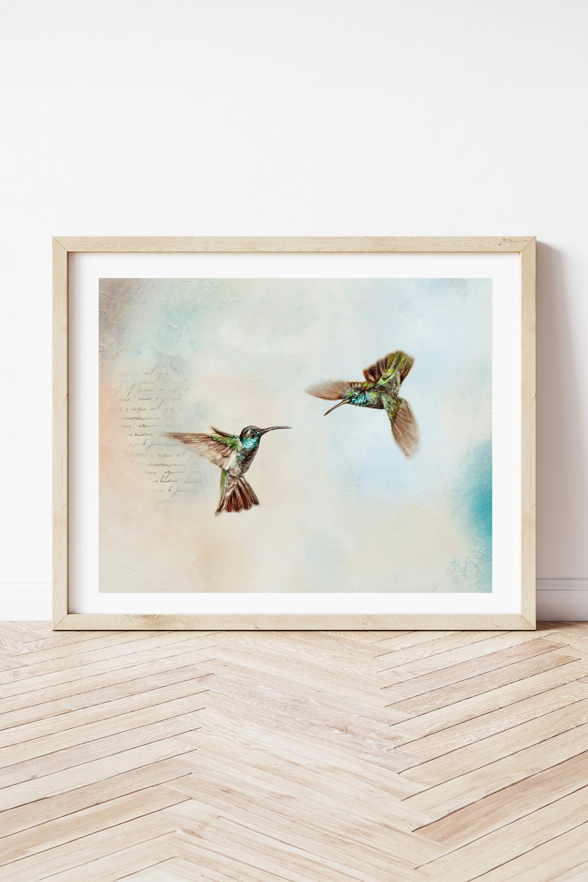 Hummingbird Painting 